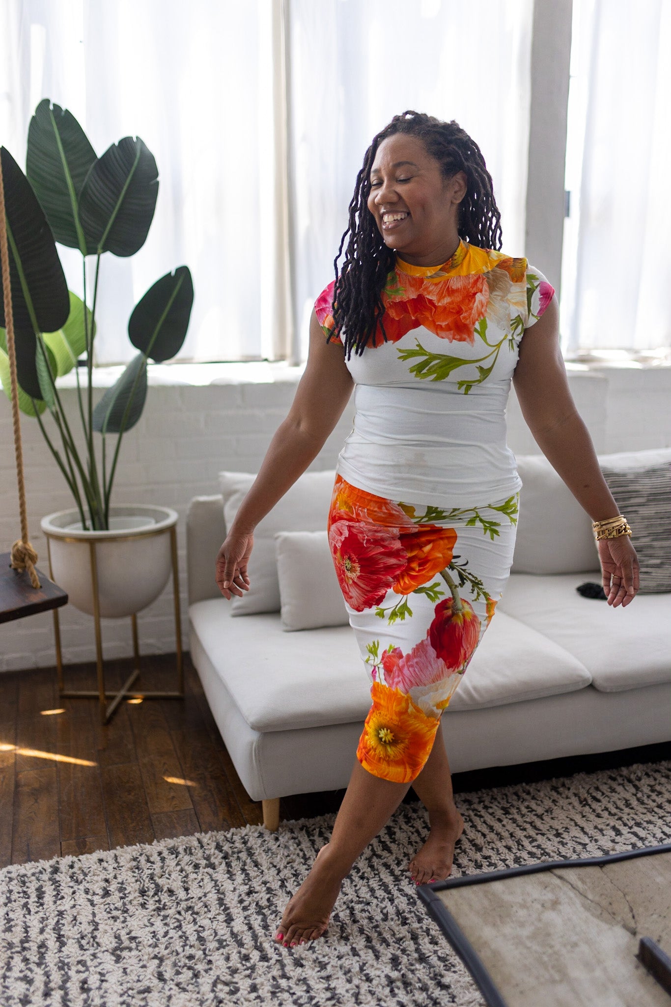 Lucy Body Con Skirt - Summer Escape