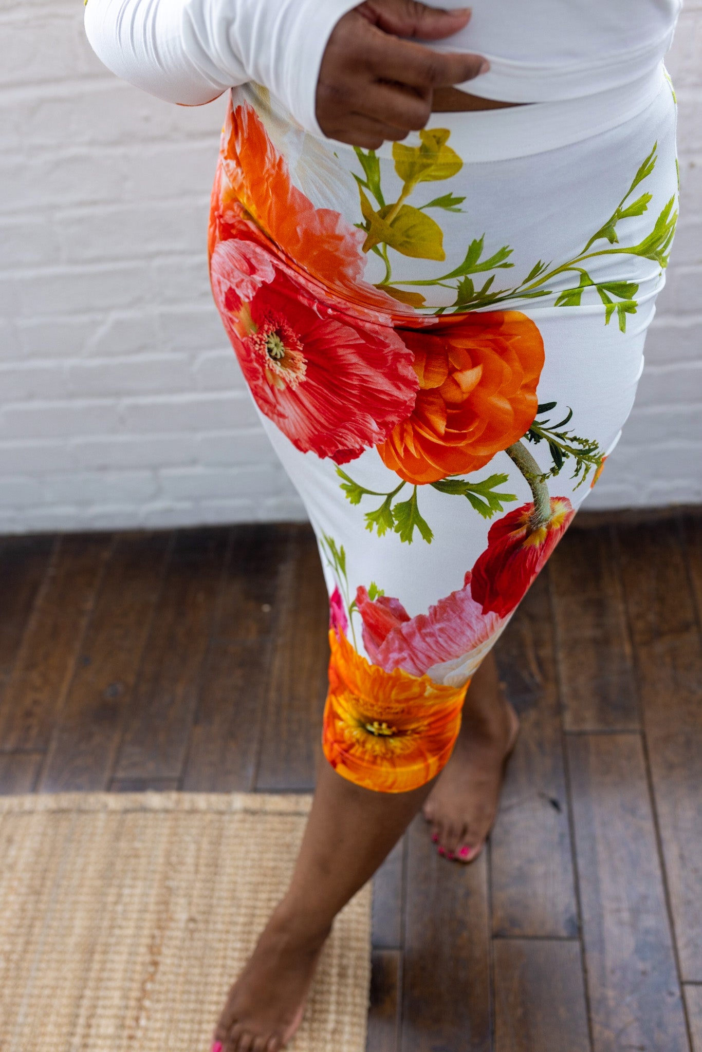 Lucy Body Con Skirt - Summer Escape