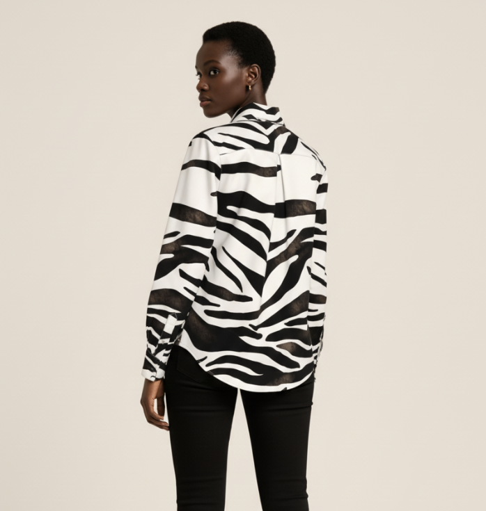 Cora Blouse - Kwato (Printed to Order)