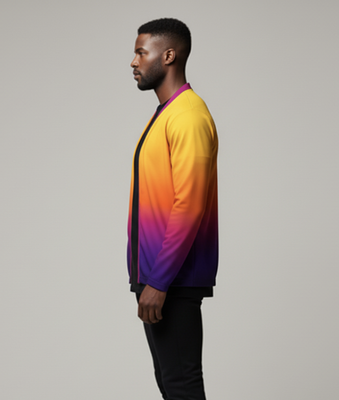 Stacey Cardigan - Sunburst (Printed to Order)