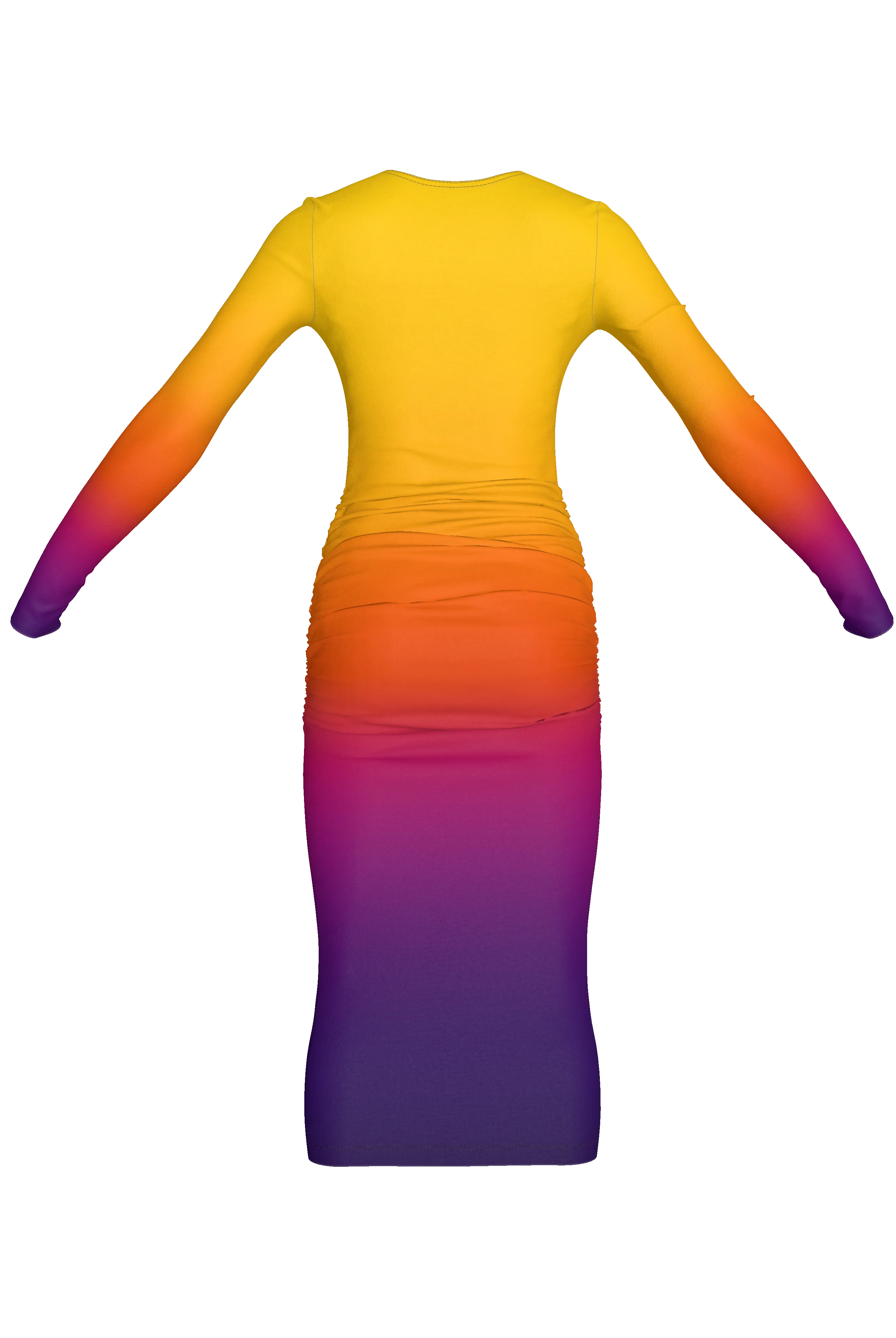 Long Sleeve Whitney - Sunburst (Printed to Order)