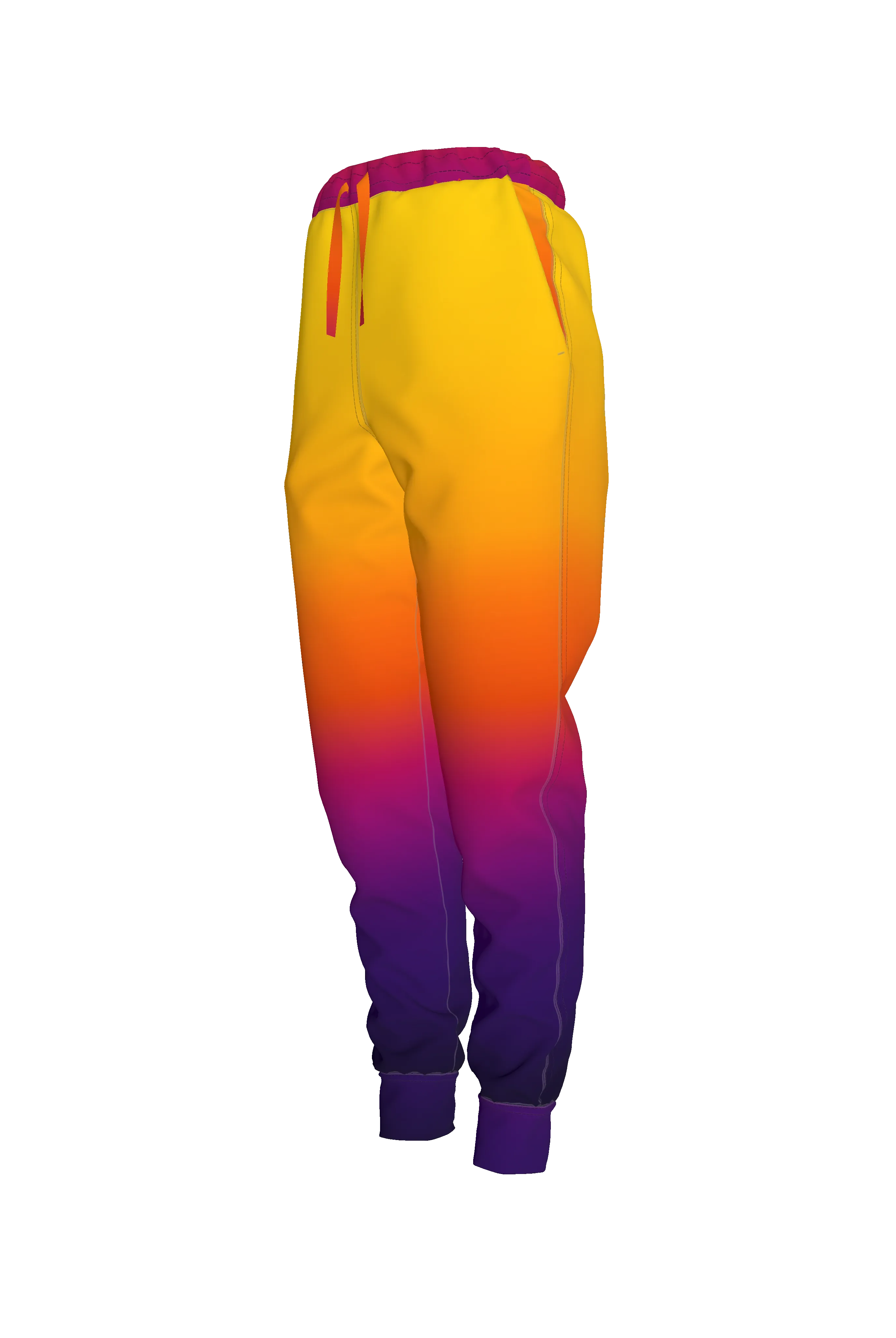 Indigo Joggers - Sunburst (Printed to Order)