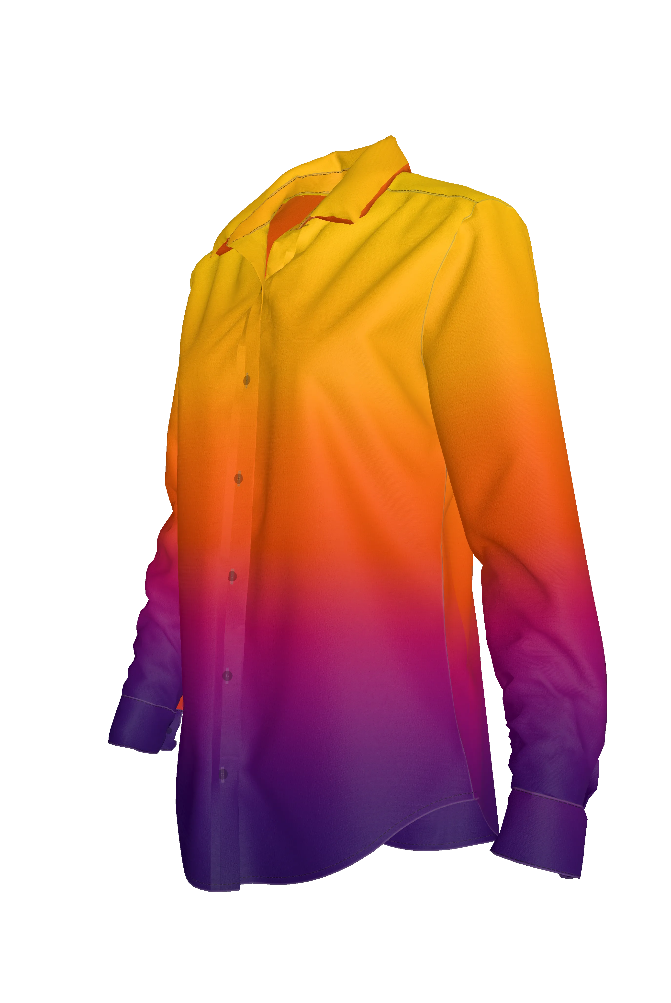 Cora Blouse - Sunburst (Printed to Order)