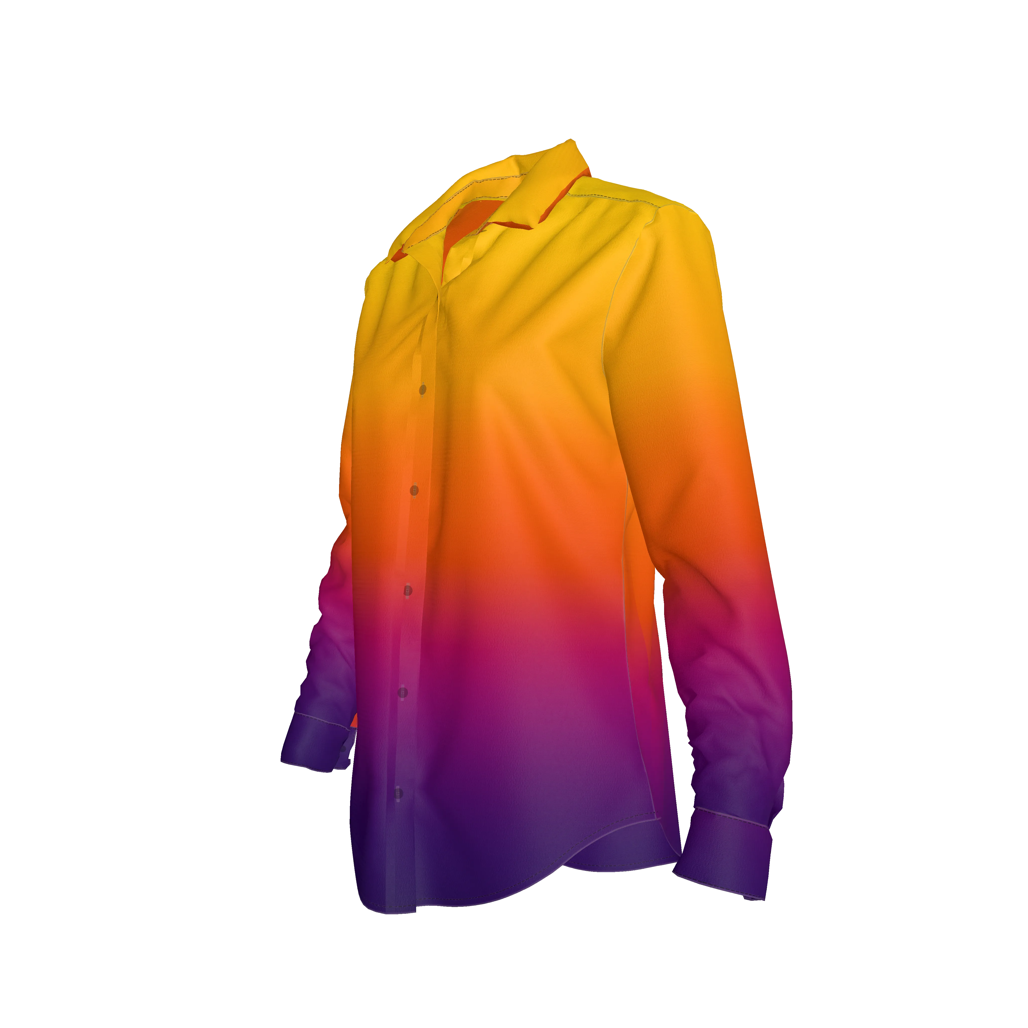 Cora Blouse - Sunburst (Printed to Order)