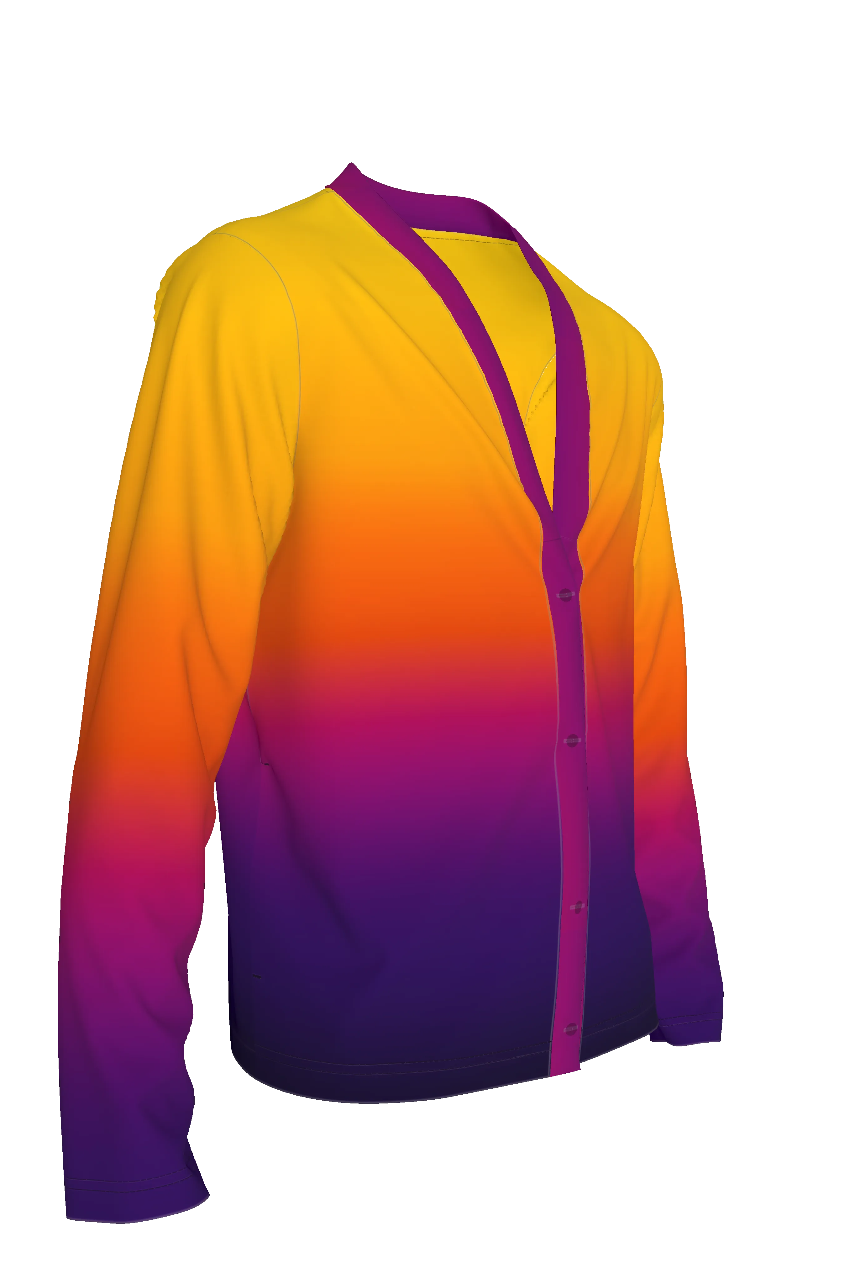 Stacey Cardigan - Sunburst (Printed to Order)