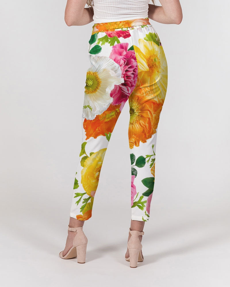 Summer Escape Women's Belted Tapered Pants