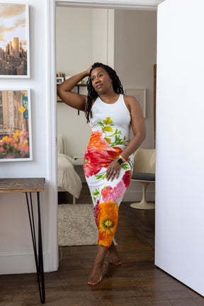 Whitney Racer Back Tank Dress - Summer Escape