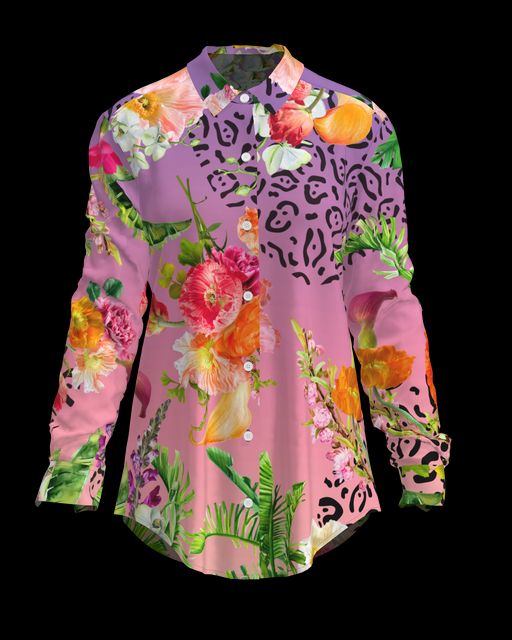 Cora Blouse - Spring Dream (Printed to Order)