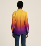 Cora Blouse - Sunburst (Printed to Order)