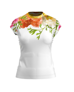Selah Cap Sleeve Tee - Summer Escape