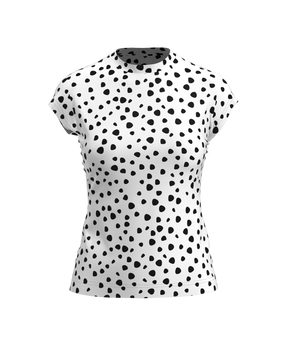 Selah Cap Sleeve Tee - Spotted