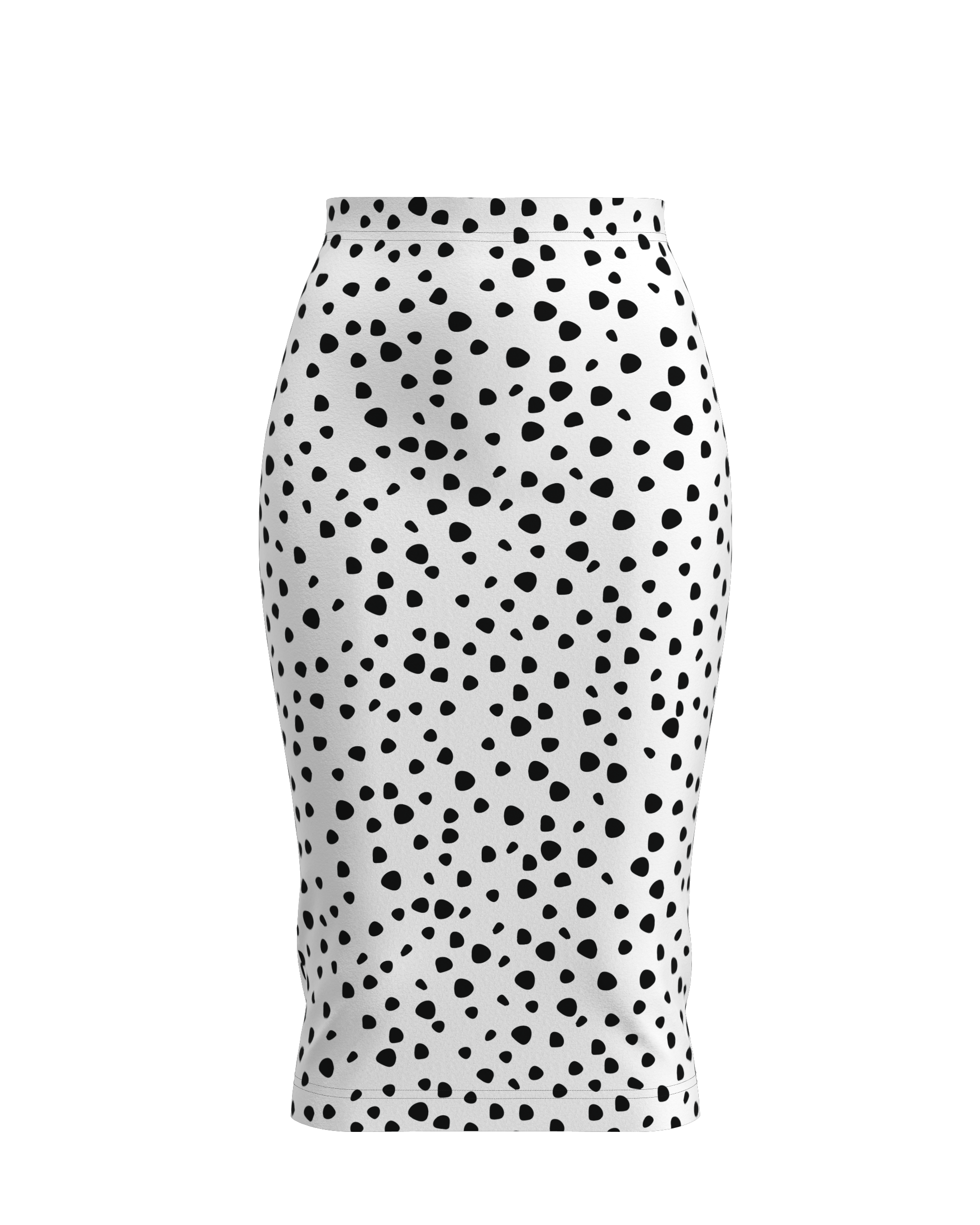 Lucy Body Con Skirt  - Spotted