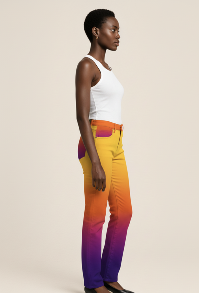 Kyra Denim - Sunburst (Printed to Order)