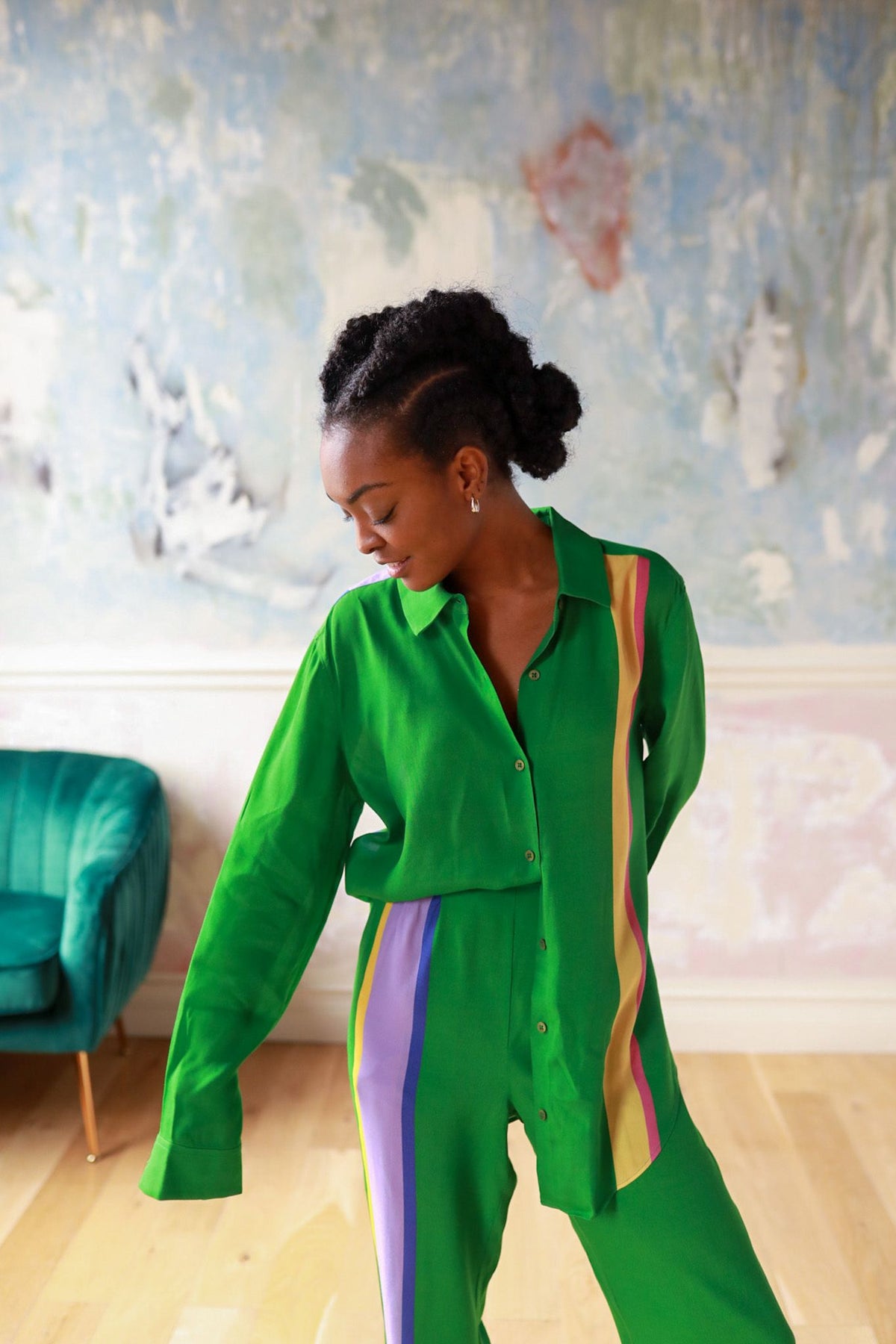 Cora Blouse - Raie (Printed to Order)