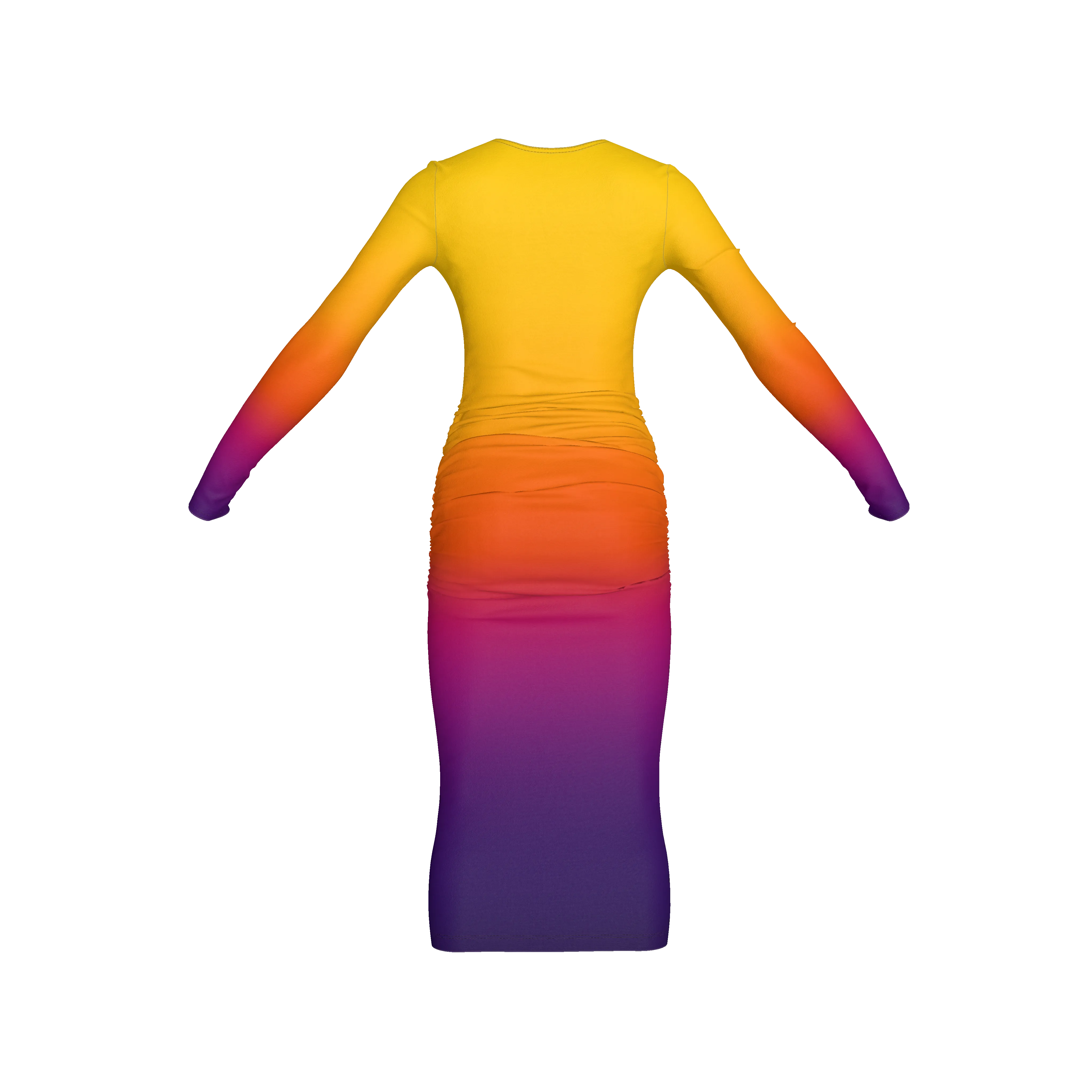 Long Sleeve Whitney - Sunburst (Printed to Order)