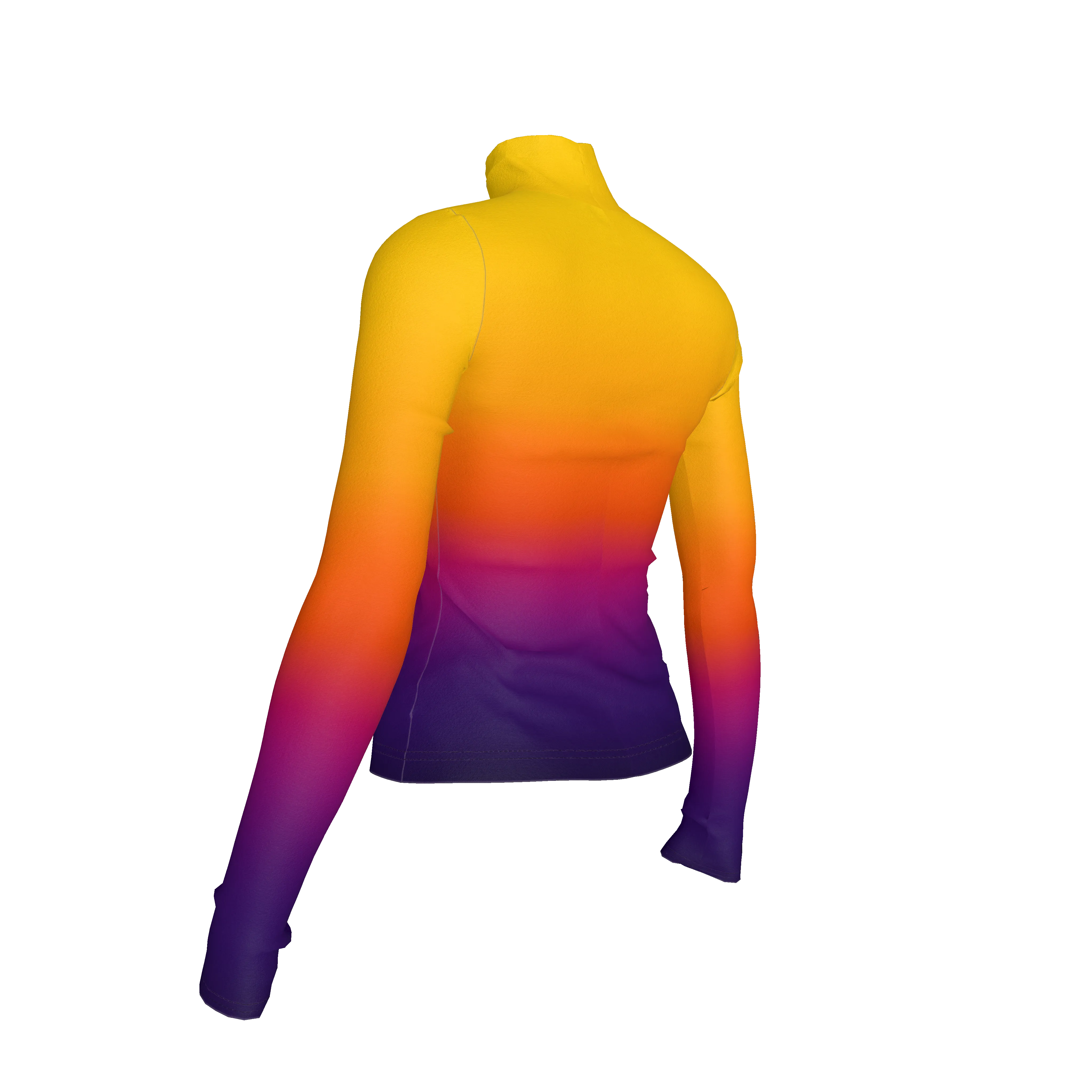 Naomi Turtleneck - Sunburst (Printed to Order)