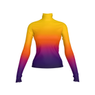 Naomi Turtleneck - Sunburst (Printed to Order)