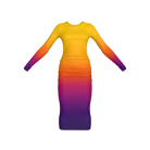 Long Sleeve Whitney - Sunburst (Printed to Order)