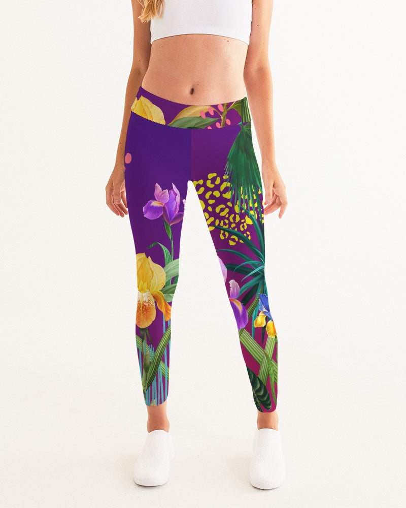 Flower yoga pants hotsell