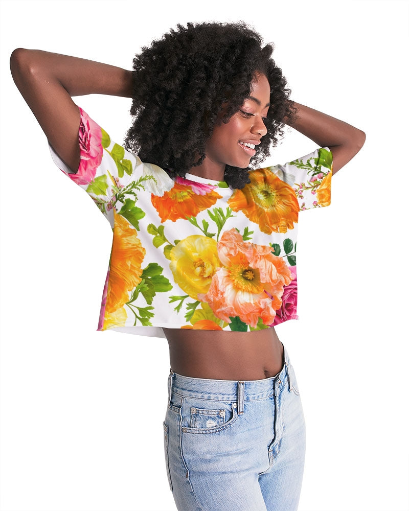 Summer Escape Women's Lounge Cropped Tee