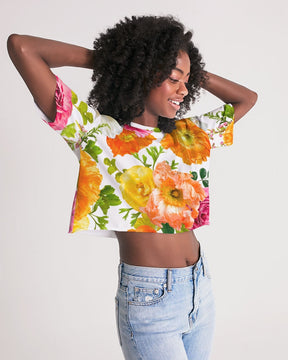 Summer Escape Women's Lounge Cropped Tee