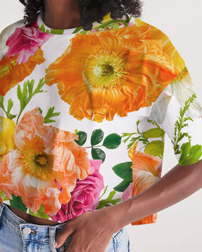 Summer Escape Women's Lounge Cropped Tee