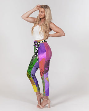Mystic Women's Belted Tapered Pants