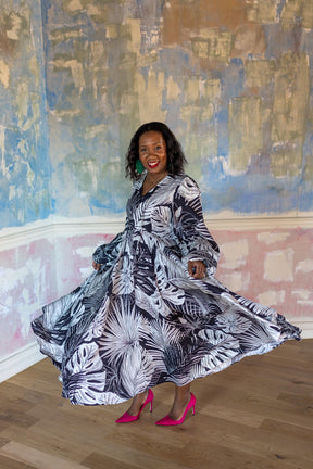 Victoria Dress - Getaway (Printed to Order)