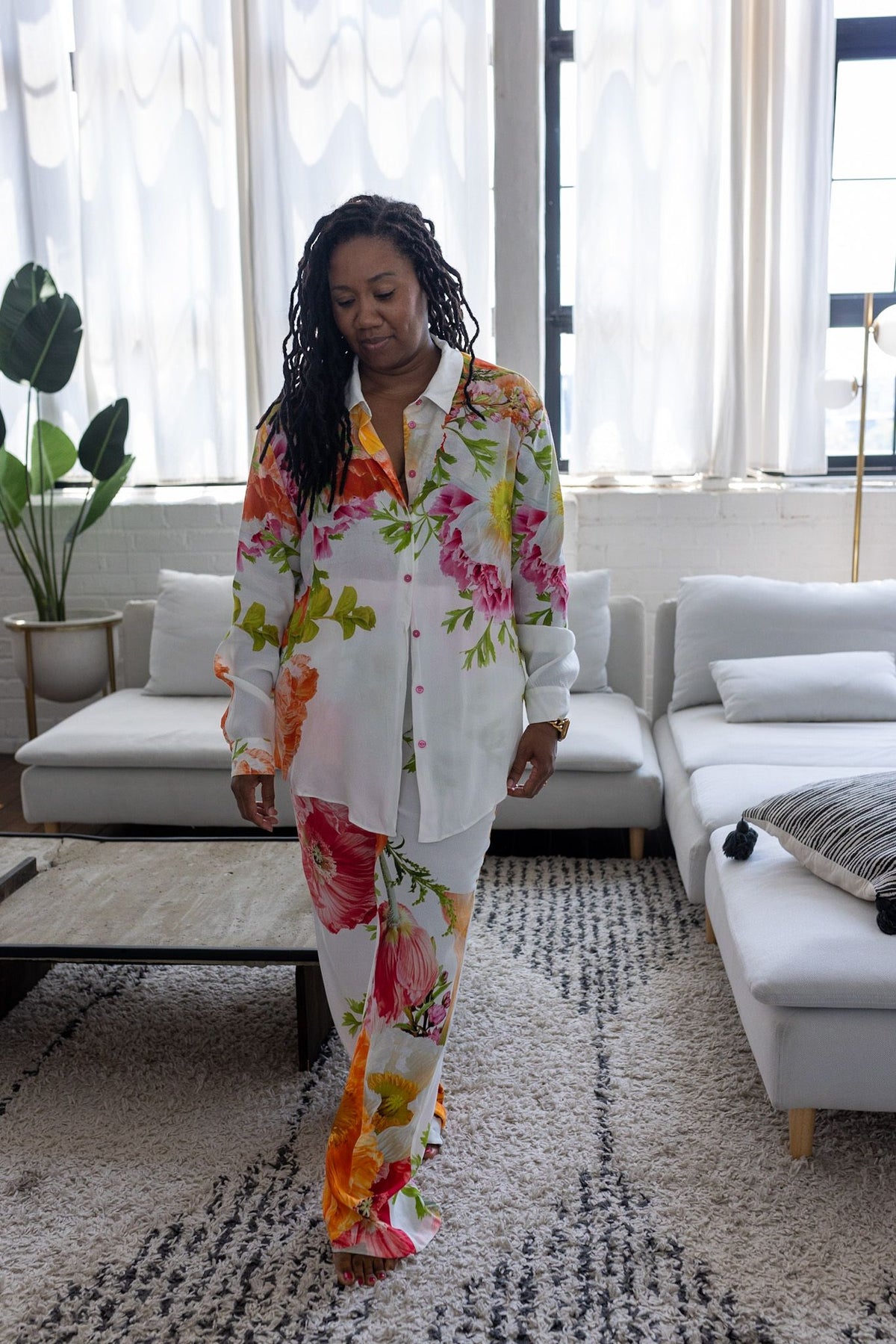 Cora Blouse - Summer Escape (Printed to Order)