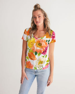 Summer Escape Women's V-Neck Tee