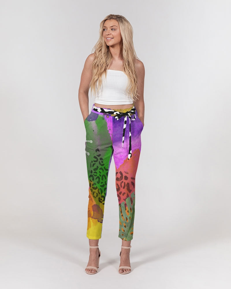 Mystic Women's Belted Tapered Pants