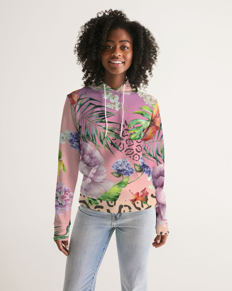 Ombre Floral Women's Hoodie (Pre-Order)